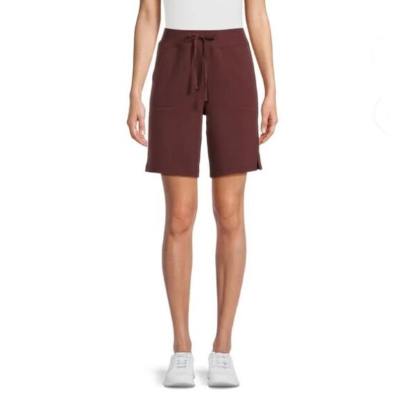 Women's French Terry Cloth Bermuda Shorts 2-Pack Size XXL - Picture 7 of 14